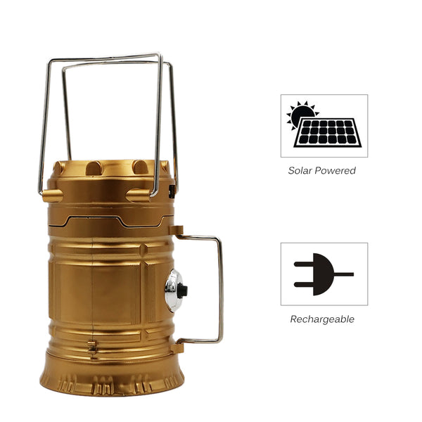 Solar Powered Tactical Flashligh
